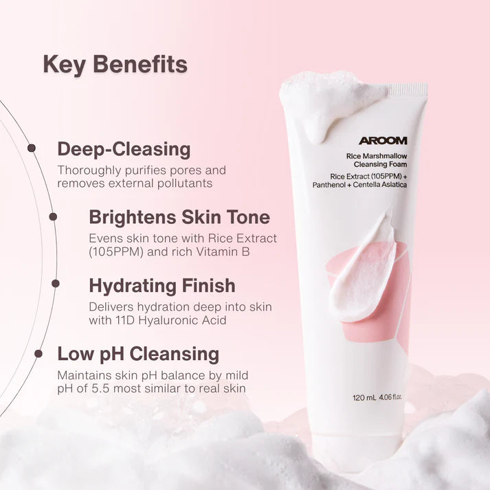 Rice Marshmallow Cleansing Foam