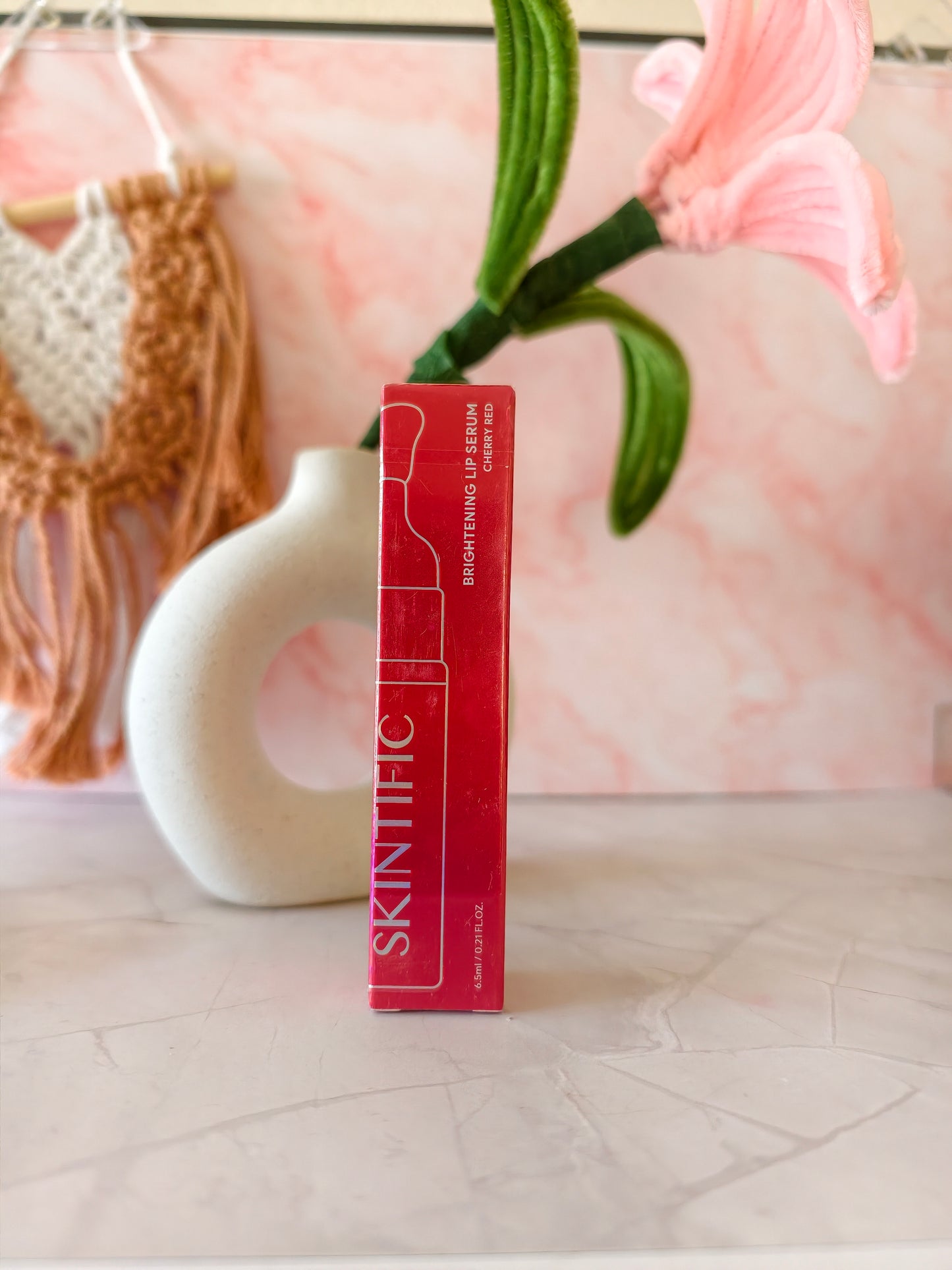 Skintific Brightening Lip Serum Cherry Red