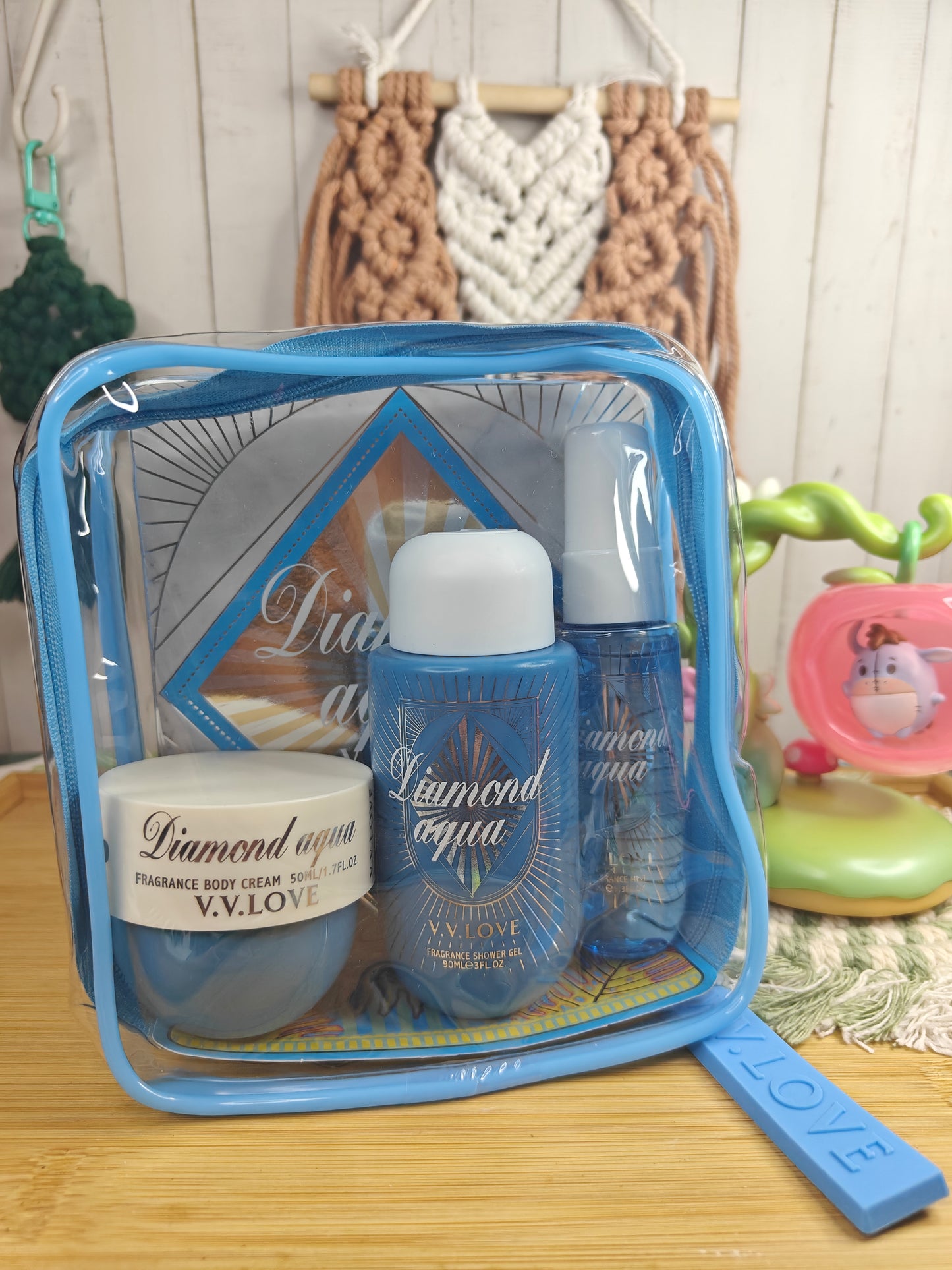 Diamond Aqua Set