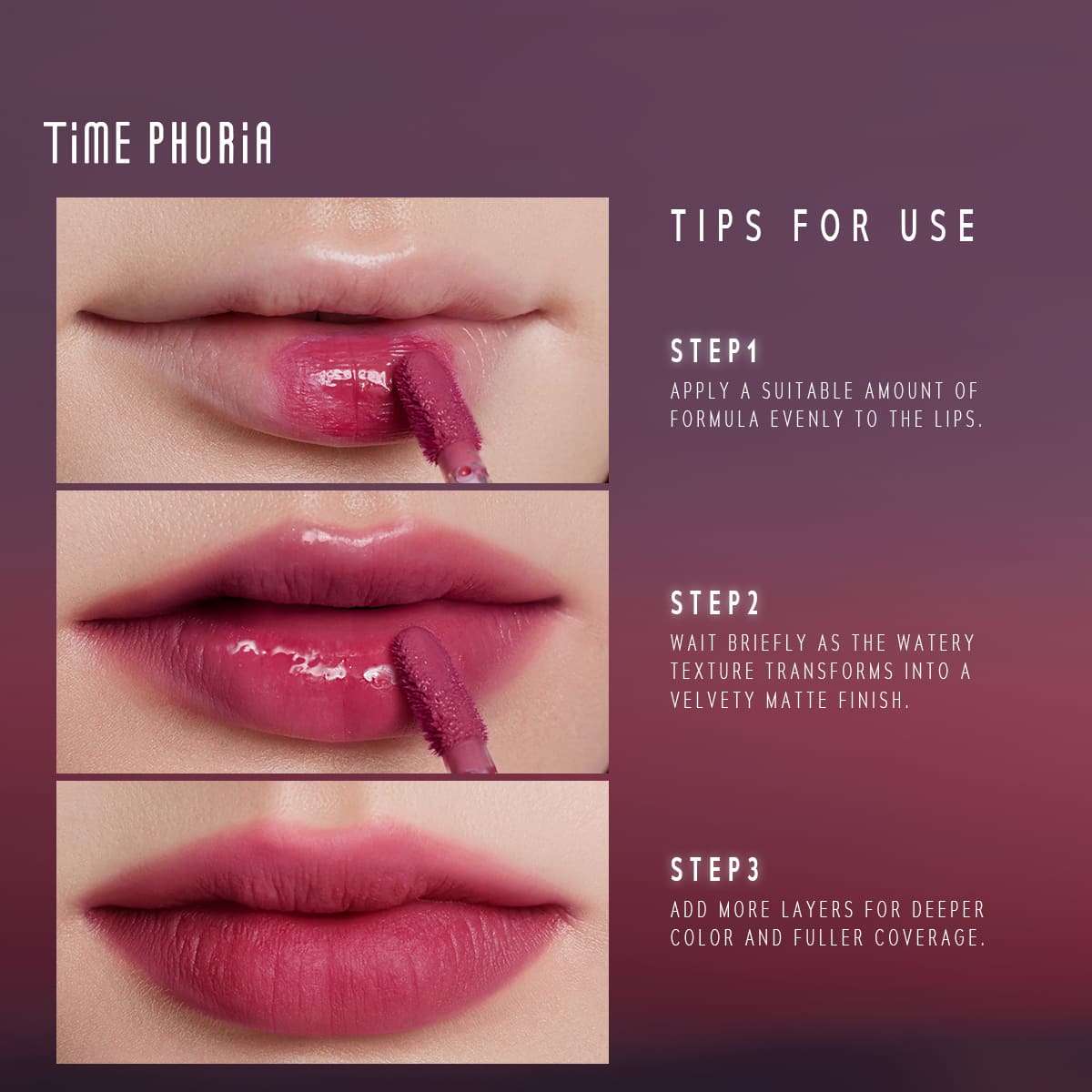 Timephoria Altera Blurring Liptint 006 Wisp