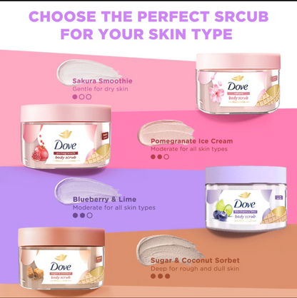 Dove Body Scrub Sakura