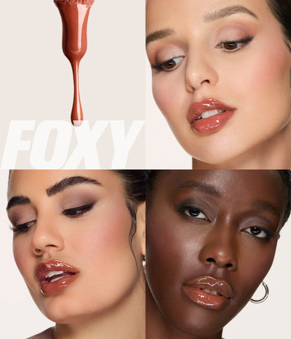 Huda Beauty Mini Faux Filler Lip gloss Foxy 1.9ml