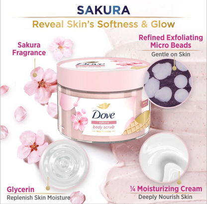 Dove Body Scrub Sakura