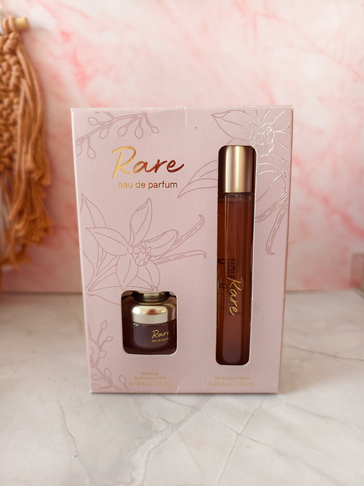 Mini Rare Eau de parfum set with vanilla and caramel