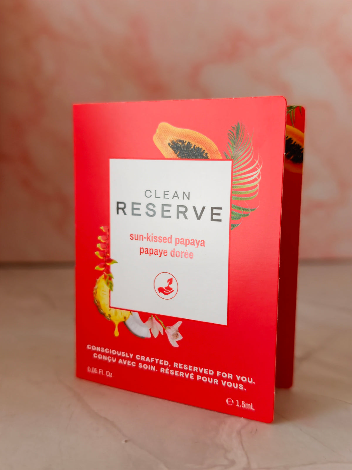 Sample size Clean Reserve Sun-Kissed Papaya 1.5ml