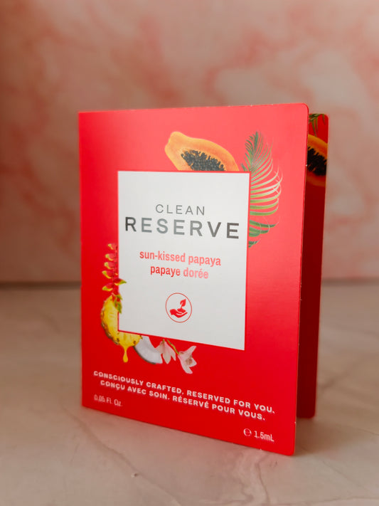 Sample size Clean Reserve Sun-Kissed Papaya 1.5ml