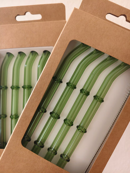 Bamboo Straws Set